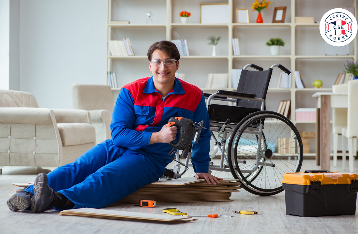 un salarie en situation d'aménagement suite à une inaptitude au travail